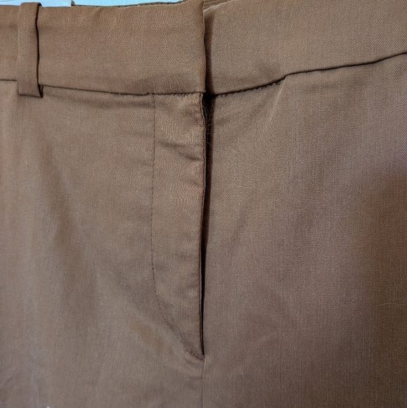 H&M Tan Regular Waist Ankle Slacks – Women’s Size 8 – NWT #6 - Picture 4 of 6